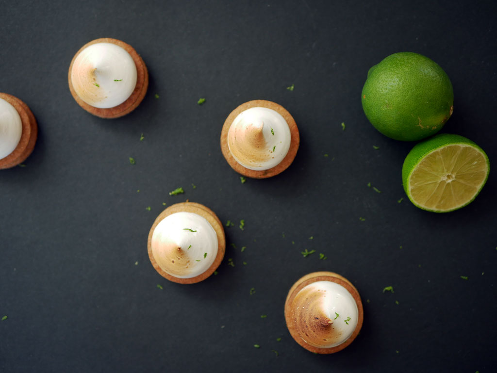 Lime Meringue Cookies