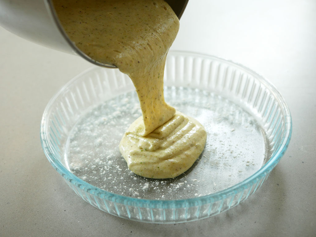 בלילת עוגת פיסטוק
